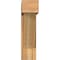 Ekena Millwork Traditional Block Rough Sawn Bracket w/ Offset Brace, Western Red Cedar, 8"W x 30"D x 30"H BKT0806X30X30TRA05RWR - alternate 2